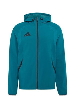adidas Performance, TIRO TRAVEL WINDBREAKER - Ветровка - legacy teal