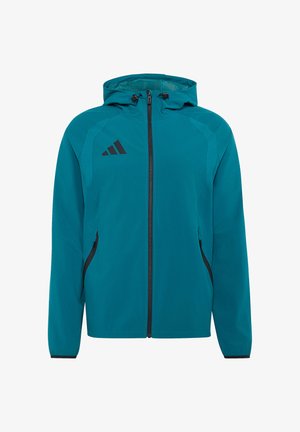adidas Performance, TIRO TRAVEL WINDBREAKER - Ветровка - legacy teal