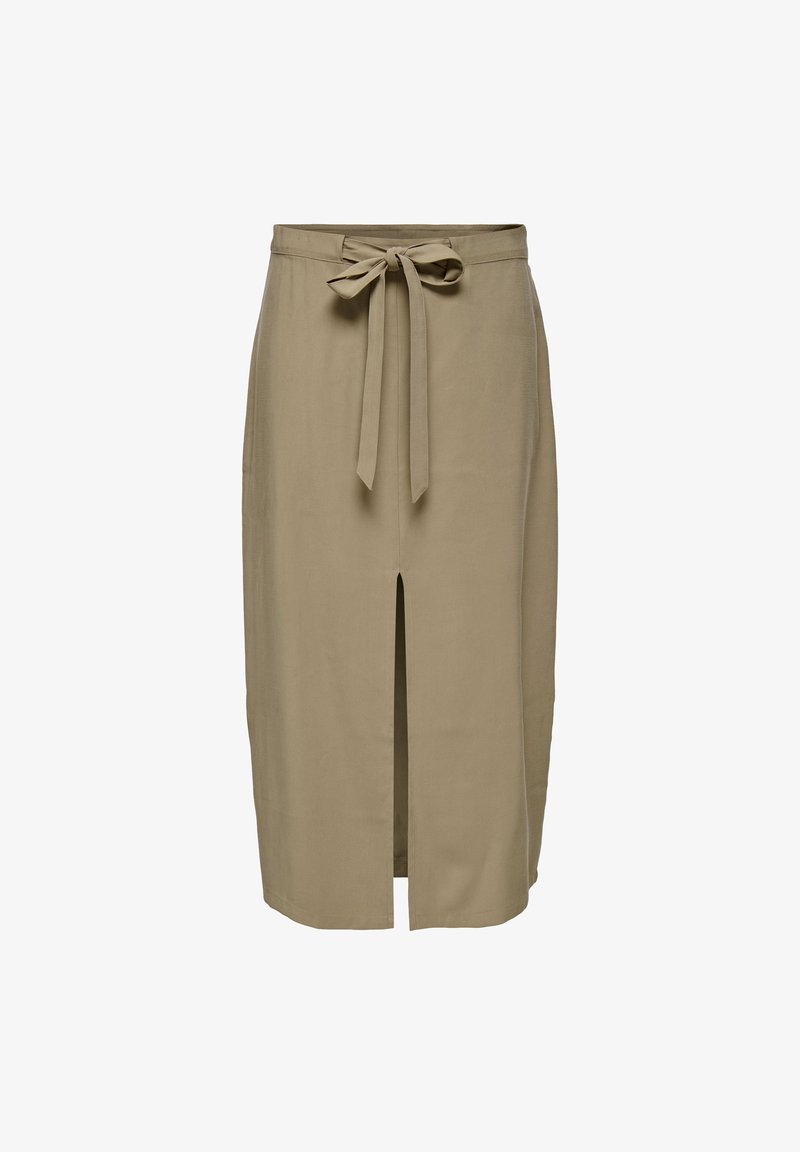 JDY MIDI - Bleistiftrock - braun