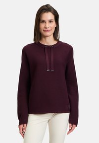 Betty Barclay UNIFARBEN - Trui - dark aubergine