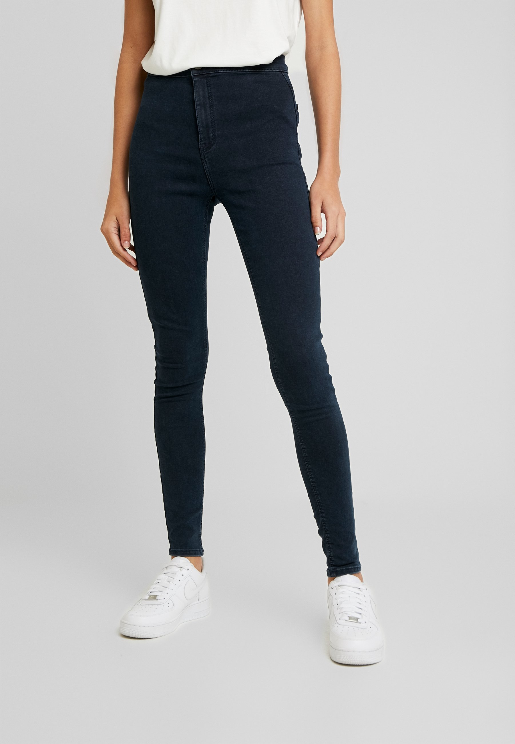 Topshop Joni Skinny Dziny Blue Black Cerna Zalando Cz