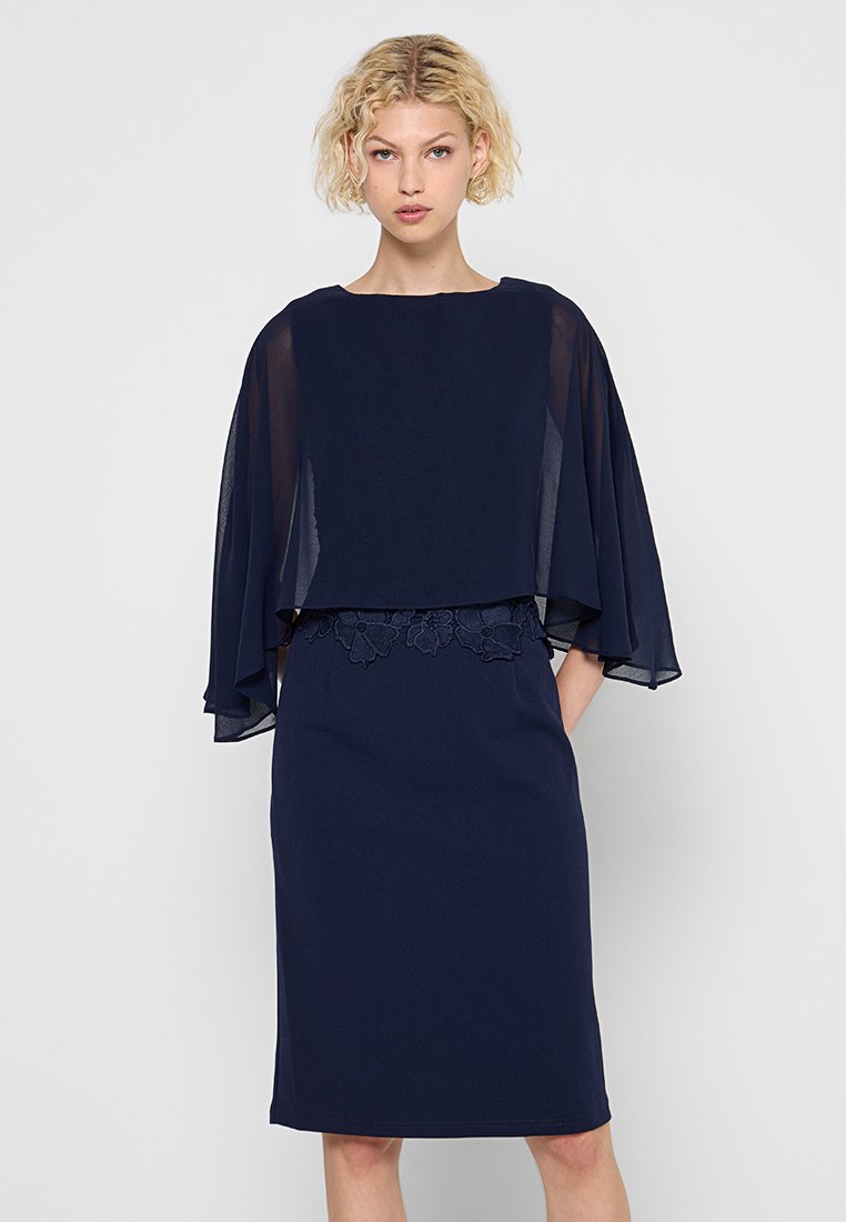 Apart Glamour Cocktailjurk donkerblauw Apart Glamour Cocktailjurk donkerblauw