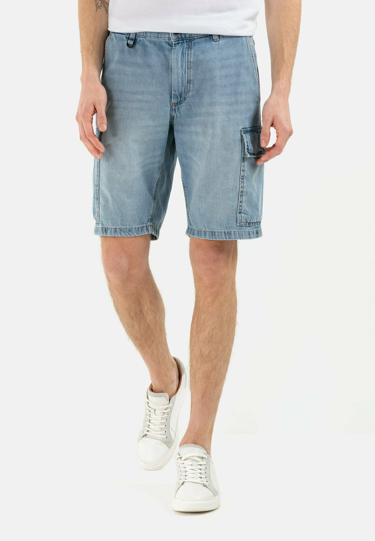 Camel Active Jeans Uomo - Denim Classico, Elasticità Bidirezionale, Tasca Posteriore Con Logo