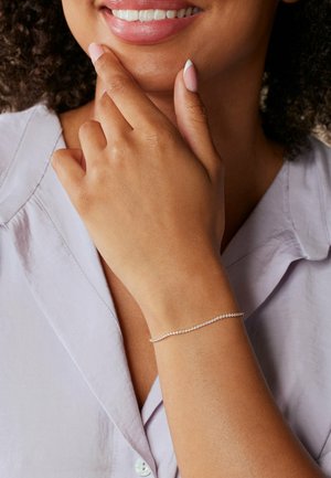 Lucardi, STATEMENT - Bracelet - gold-coloured zirconia