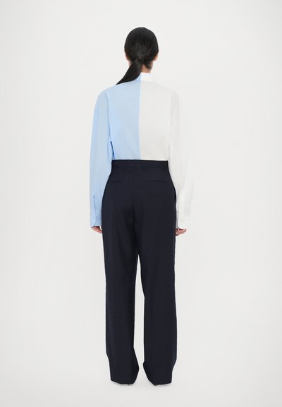 OFFICINE GENERALE NEW SOPHIE FRESCO - Kalhoty - dark navy