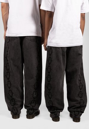 CHROME CASPER PANT UNISEX - Baggy Jeans - faded black