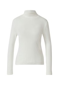 LONGSLEEVE IM SLIM FIT MIT ROLLKRAGEN - Majica z dolgimi rokavi - creme