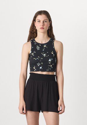 Pieces PCAMICA ONECK - Top - black