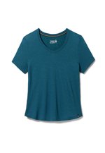 Canvas Men's Jersey Short Sleeve V-Neck T-Shirt - Soft Casual Tee, Navy Blue, Machine Wash