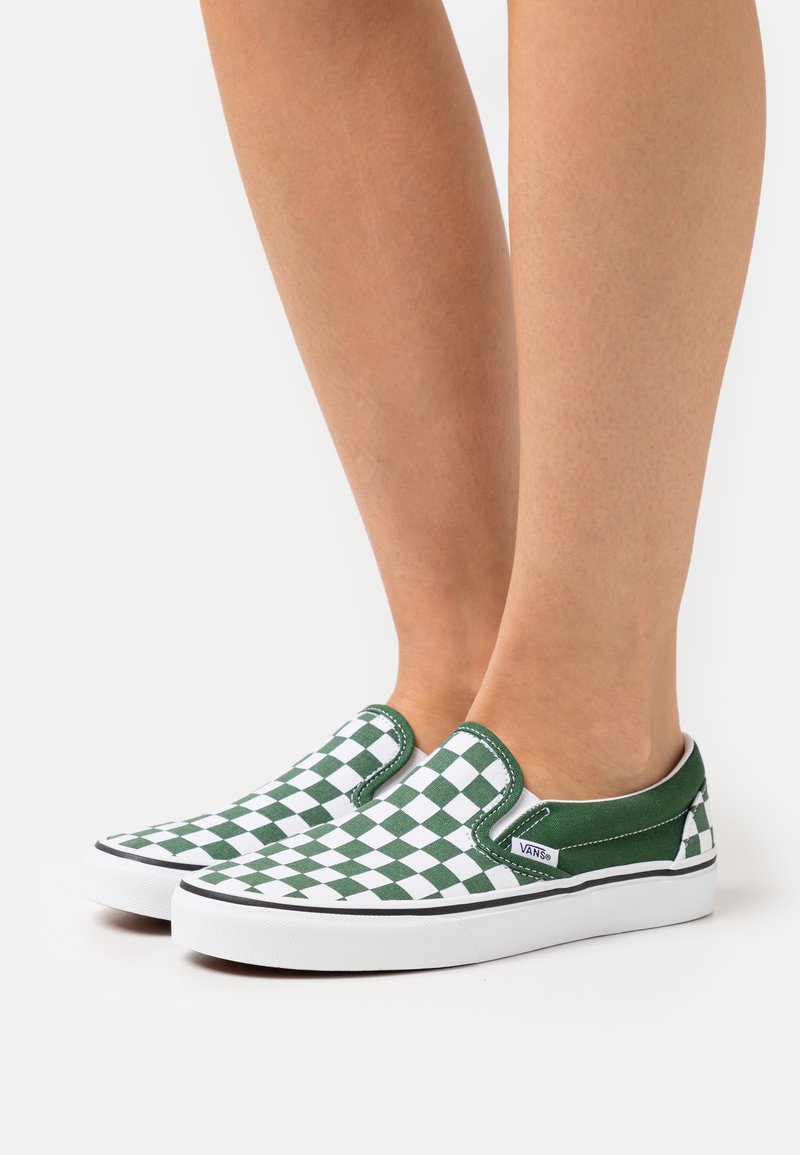 Vans CLASSIC SLIP ON UNISEX Slipons greener pastures/dark green