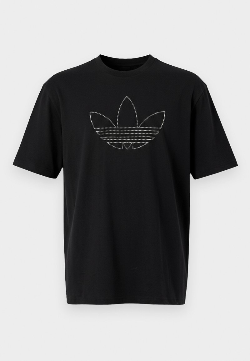 adidas Originals T-shirt print zwart adidas Originals T-shirt print zwart