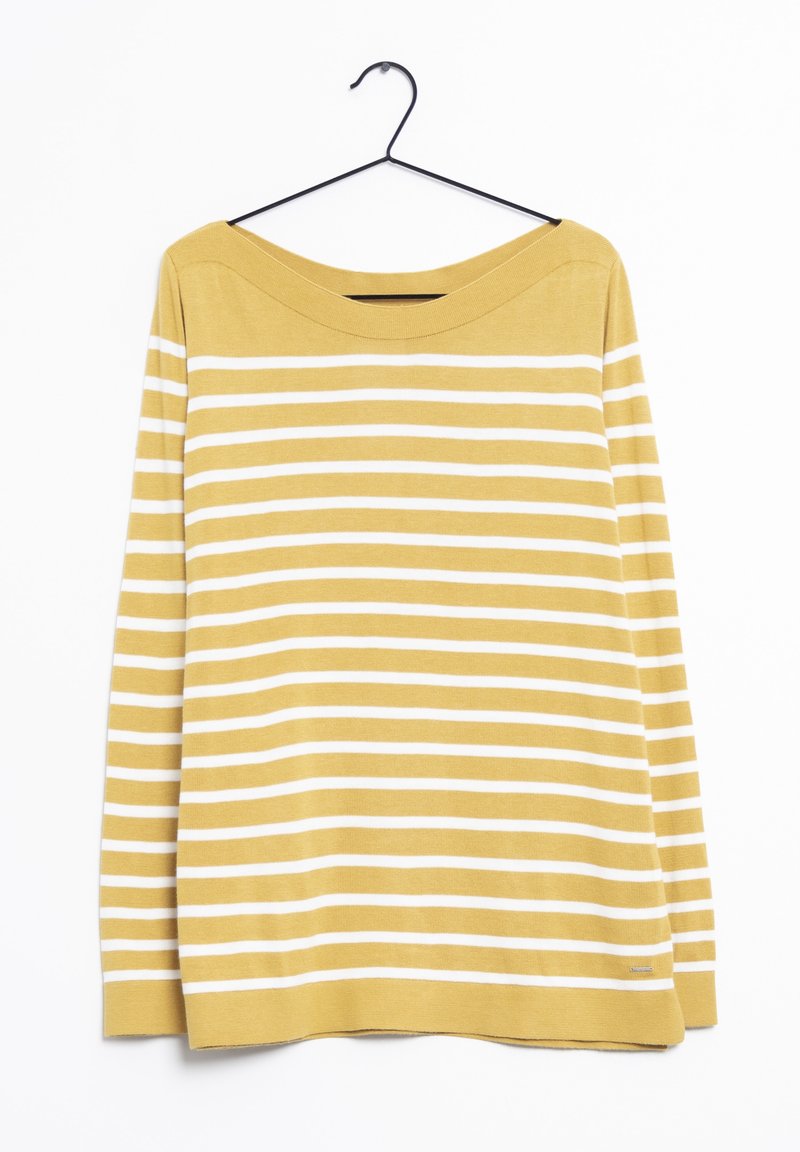 s.Oliver BLACK LABEL Strickpullover - yellow