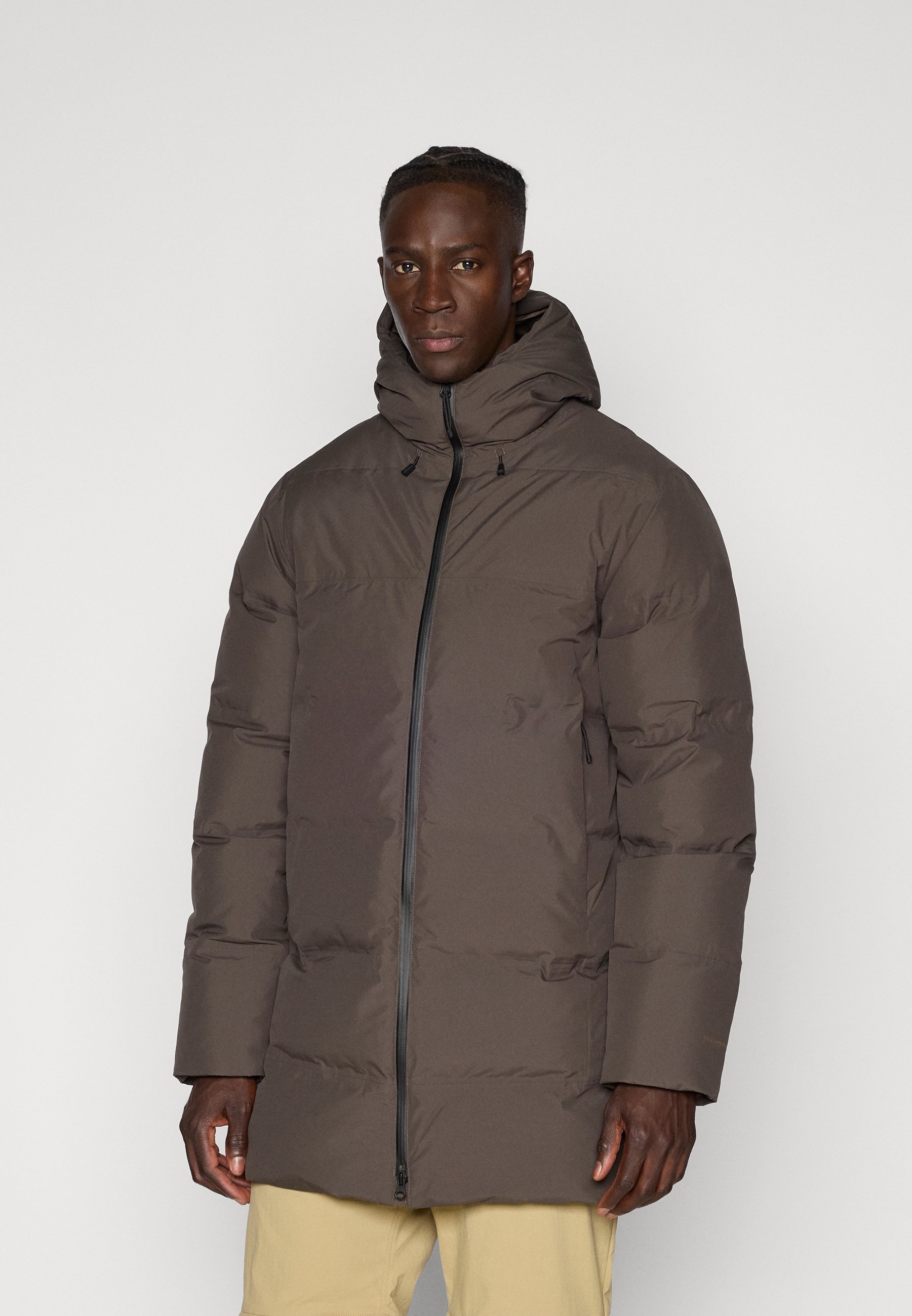 Patagonia JACKSON GLACIER PARKA - Down coat - otter brown/brown