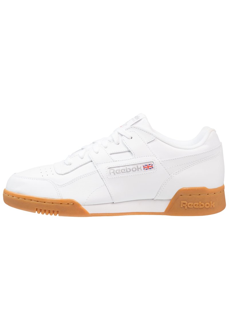 Reebok Classic WORKOUT PLUS - Sneaker low - white/carbon/red/roya/weiß ...