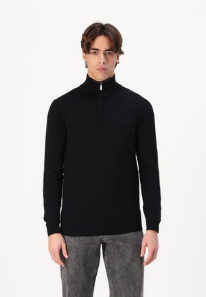 TROYER - Jumper - black