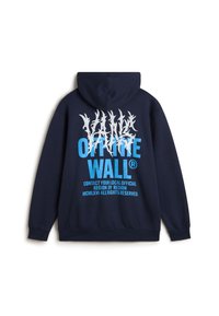Vans WALL FULL - Felpa con zip - dark blue