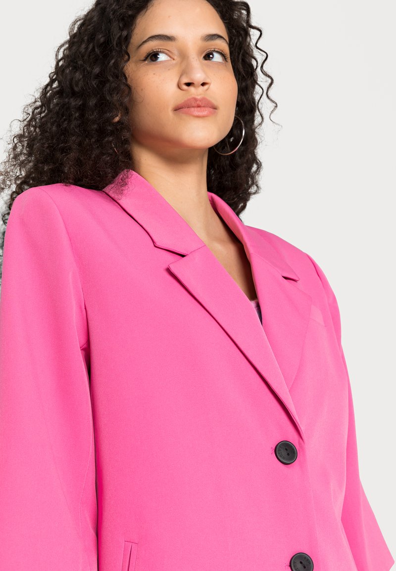 Damen Leichte Jacken | Noisy May NMOLIVIA Blazer ibis rose/rosa - LR37463 Damen Leichte Jacken | Noisy May NMOLIVIA Blazer ibis rose/rosa - LR37463