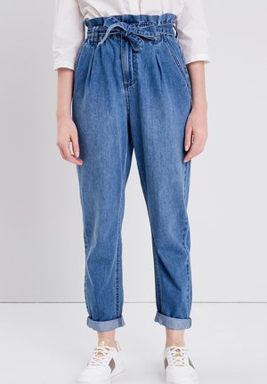 SLOUCHY - Jean boyfriend - denim stone