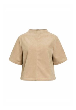 Object, TOP MOCK NECK - Blouse - camel