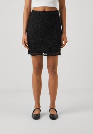 Vero Moda VMJOSE SHORT SKIRT  - Mini skirt - black