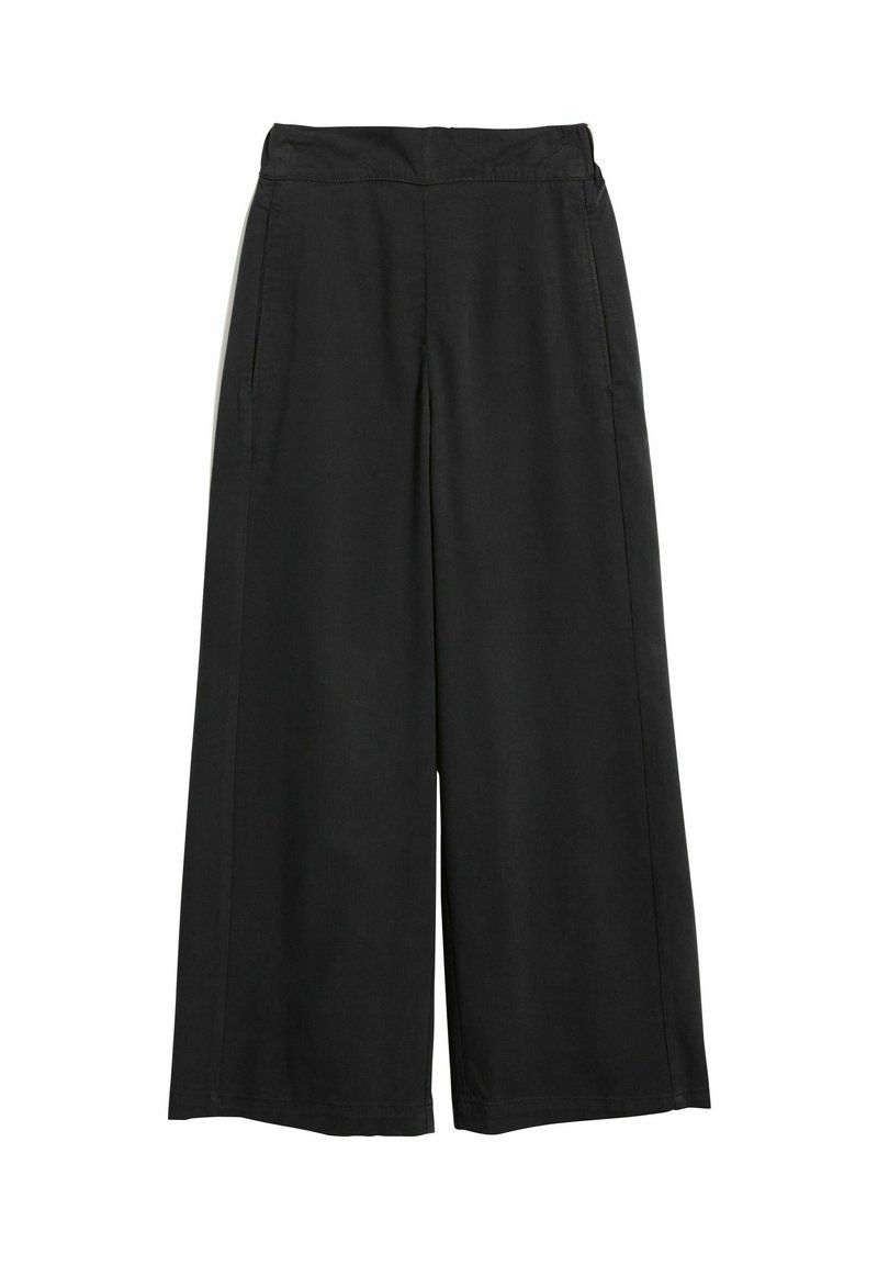 kay/day PULL-ON TROUSERS WITH A WIDE FIT - Trousers - black - Zalando