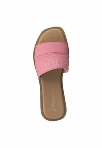 Tamaris Mules - mottled pink