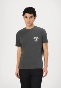 Tommy Jeans GRAPHIC TEE - Print T-shirt - black
