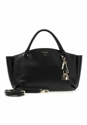 Guess, GILDA 3 COMPARTMENT SATCHEL - Bolso de mano - black