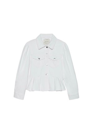 Stradivarius, Veste en jean - white
