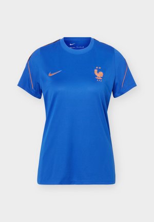 Nike Performance, FRANCE STRIKE - T-Shirt sport - game royal/monarch/blackened blue/metallic copper