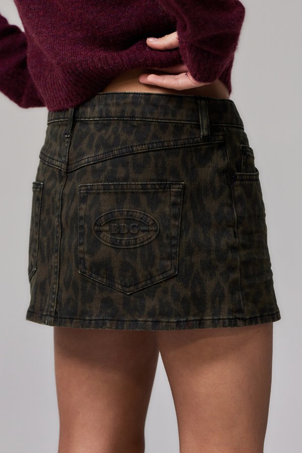 ULTRA - Mini skirt - leopard4