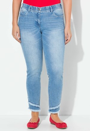 Slim fit -farkut - light blue