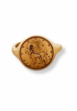 ByNouck SIGN SIGNET ARIES - Ring - gold coloured
