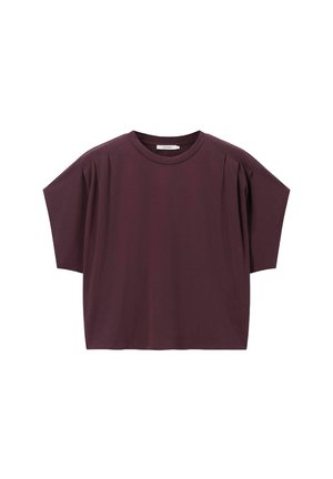 BOXY  - T-shirt basique - dunkelbraun