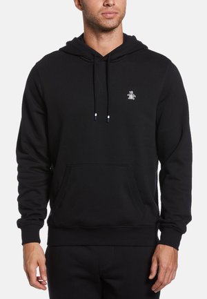 Original Penguin STICKER PETE - Hoodie - true black