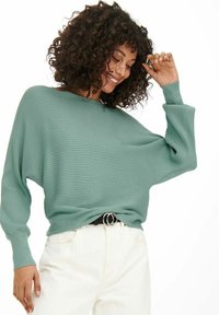 ONLY ONLADALINE - Striktrøje - blue surf