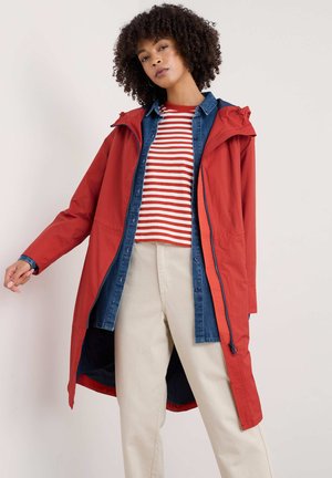 Seasalt Cornwall MISTBORNE LONG SLEEVE - Parka - orange dark cinnamon