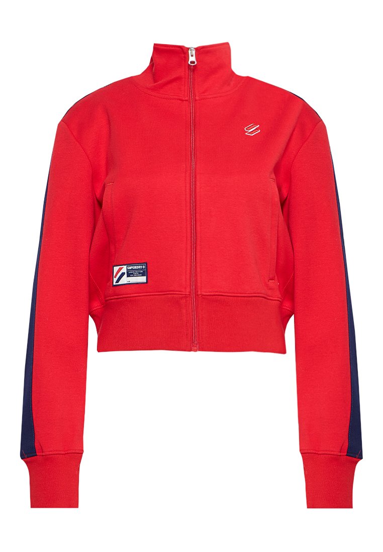 Superdry & Co Sweater met rits rood
