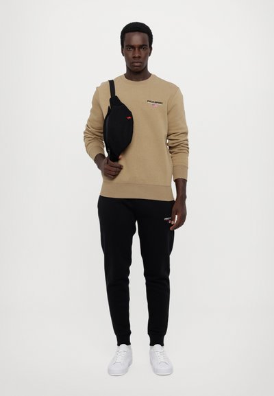 Polo Ralph Lauren POLO SPORT SWEATSHIRT UNISEX - Bluză de molton - desert khaki/black