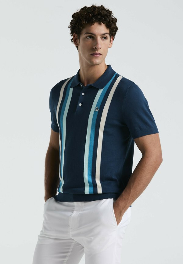 VERTICAL STRIPE SHORT SLEEVE - Poloshirt
