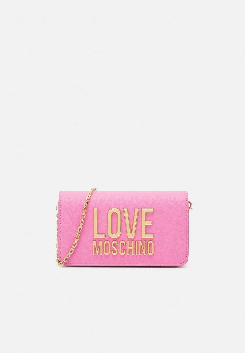 Love Moschino LOVE LETTERING CROSSBODY Across body bag pink Zalando.ie