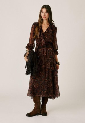 Alma en Pena, Vestido informal - brown