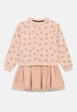 BOWIE LIFE LOOSE DRESS - Strickkleid - rose smoke/black coffee