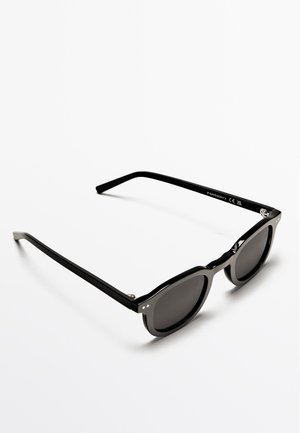 Massimo Dutti ROUND  - Lunettes de soleil - black