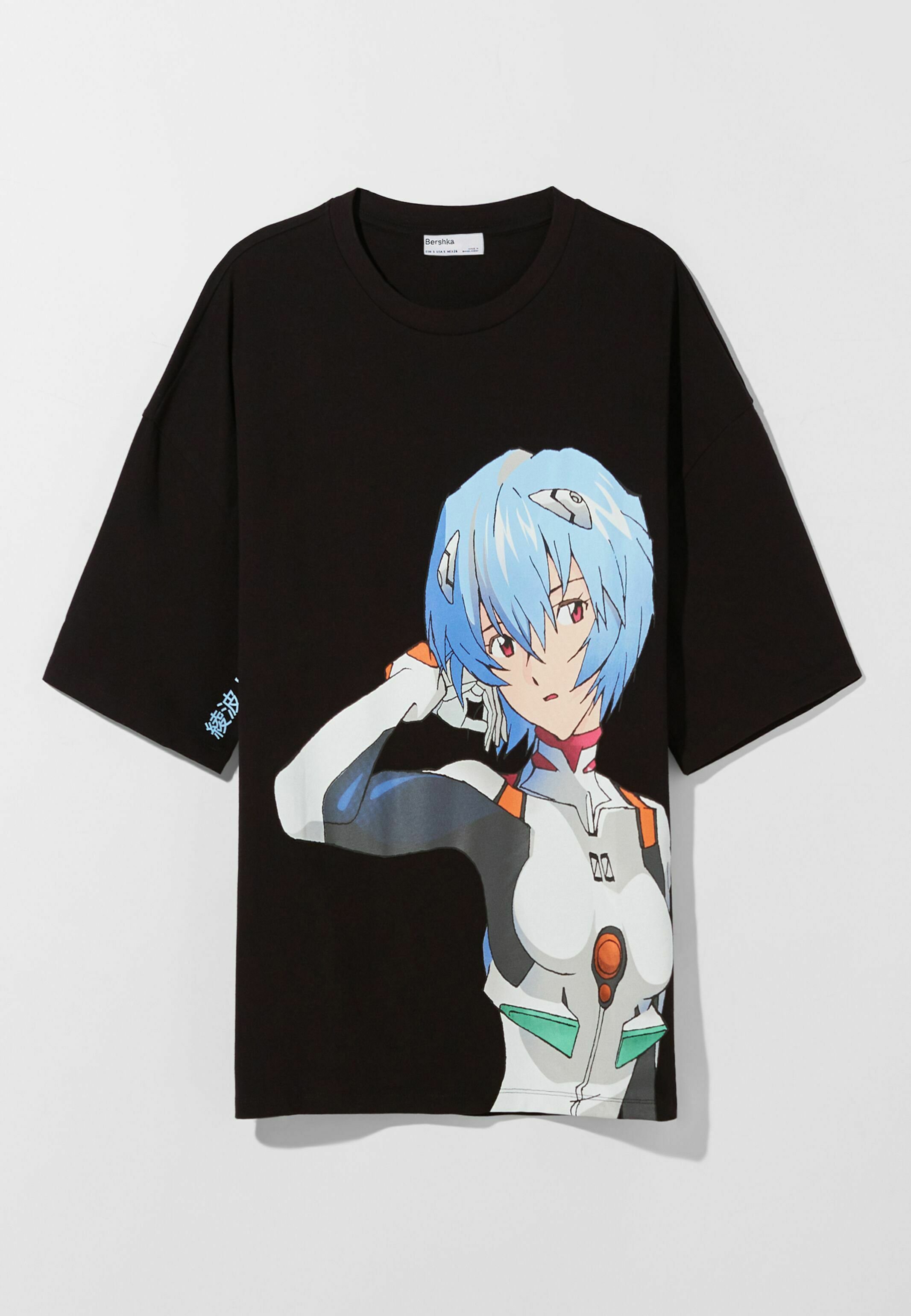 evangelion shirt bershka