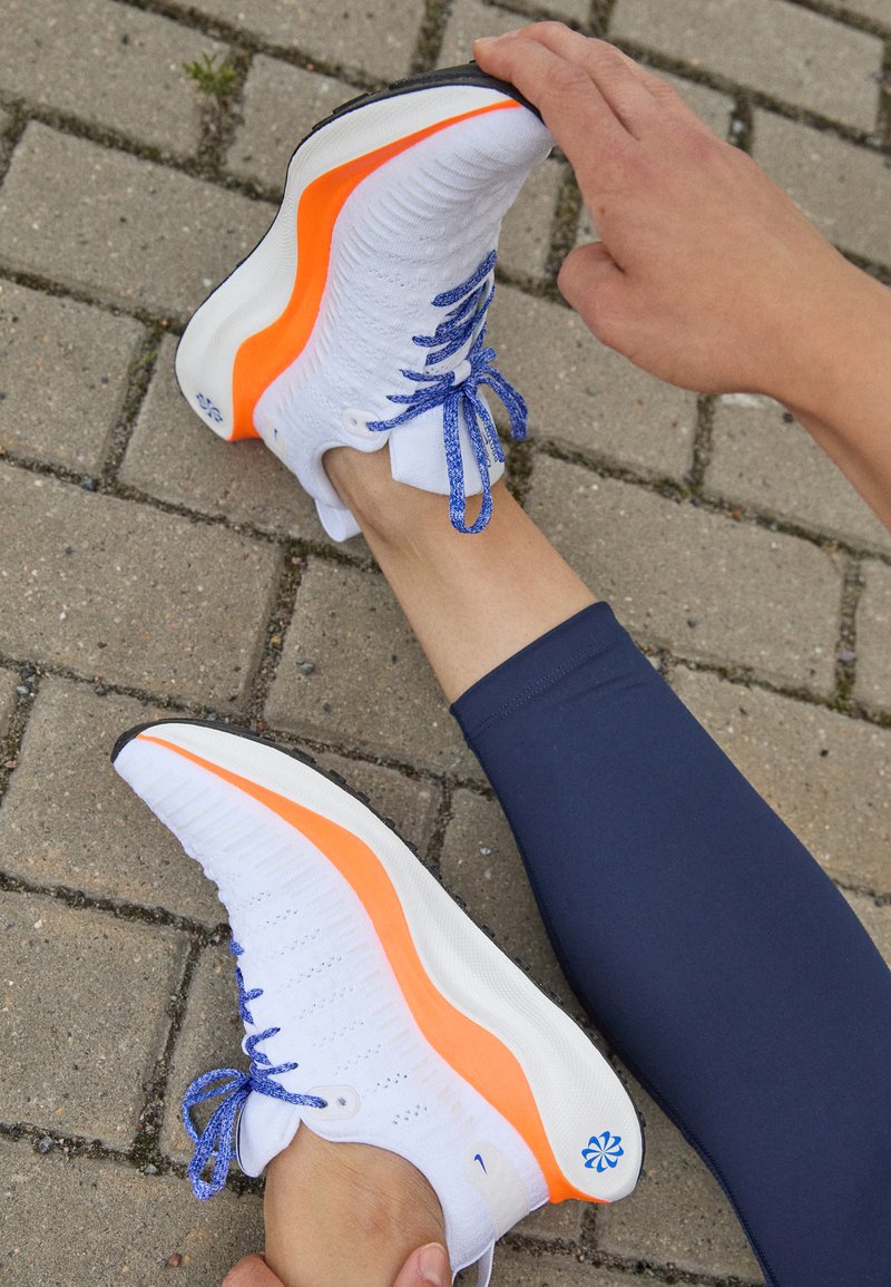 Nike Blue and White Athletic Shoes with Orange Laces Nike Performance INFINITYRN 4 - Road running shoes - multi  main image 2
