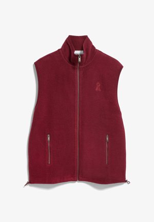 ARMEDANGELS, Bodywarmer - velvet red