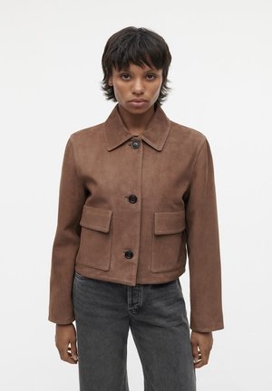 MARLEY GOAT  - Giacca di pelle - mocha