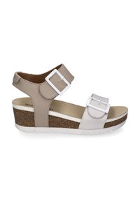 Josef Seibel Sandály na platformě - offwhite kombi