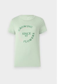 T-shirts med print - fresh mint green